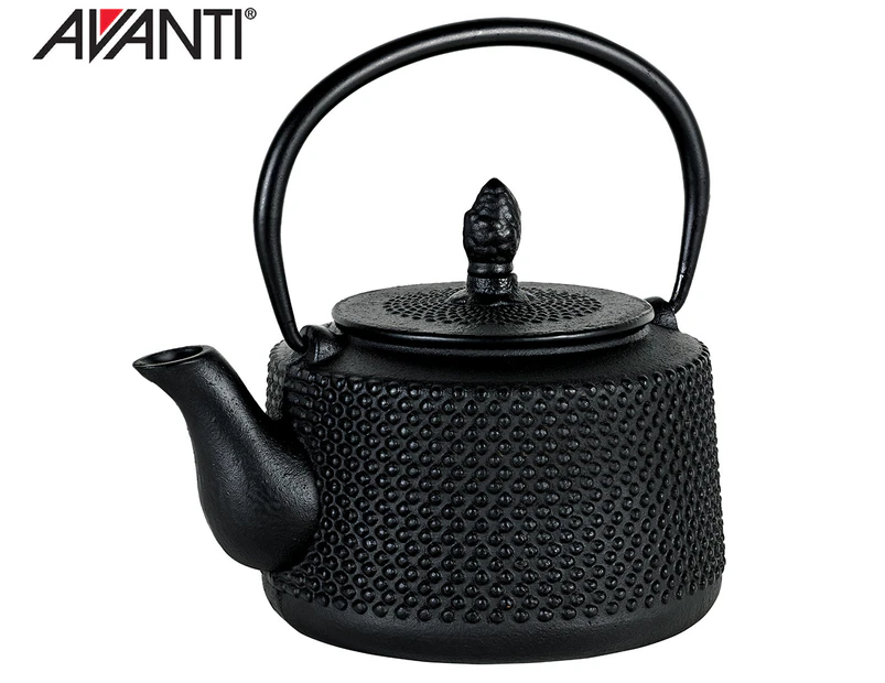 Avanti 750mL Emperor Hobnail Cast Iron Teapot w/ Removable Infuser Lid