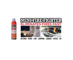 2x Mini Fire Extinguisher Fighter 250ml Home Office Kitchen Electrical Petrol