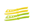 Scanpan Cheese Pate Knife Set Stainless Steel Non-Stick Cutlery Yellow & Green