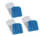 3PK E-Cloth Deep Clean Wash Tool Household Replacement For Wet Dry Mop Head