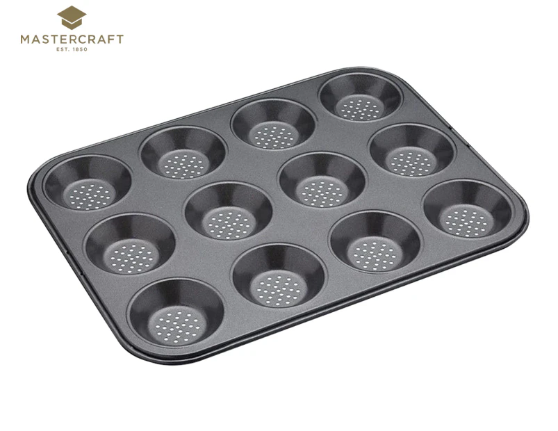 Mastercraft Crusty Bake 12 Cup Shallow Baking Tray