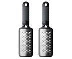 2PK Microplane Home Series Medium Ribbon Kitchen Stainless Steel Cheese Grater