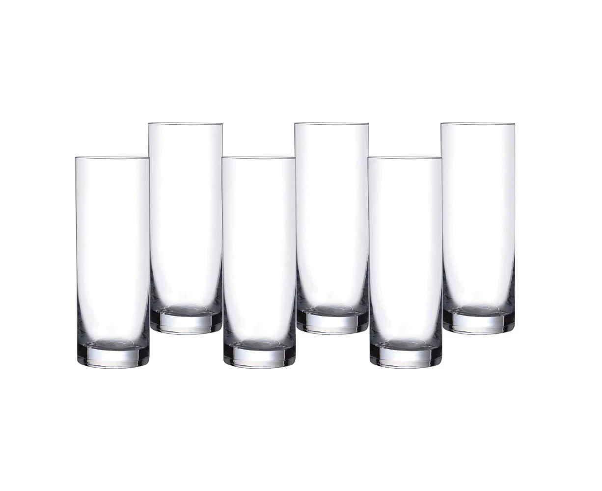 6pc Bohemia Barline 300ml High Ball Juice Drinks Glassware Barware Set