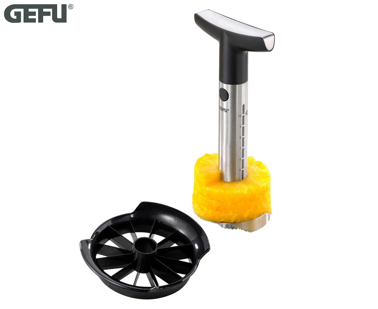 Gefu Professional Pineapple Fruit Slicer Stainless Steel Cutter/Corer Cut SL