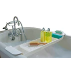 Madesmart Expanding Bath Tub Shelf Organiser / Caddy  - White