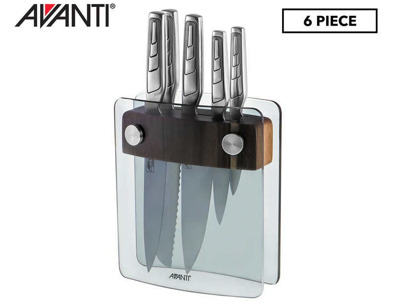 Avanti 6-Piece Elite Knife Block Set
