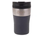 2PK Oasis 280ml Cafe Stainless Steel Insulated Travel Drinkware Cup Charcoal GRY