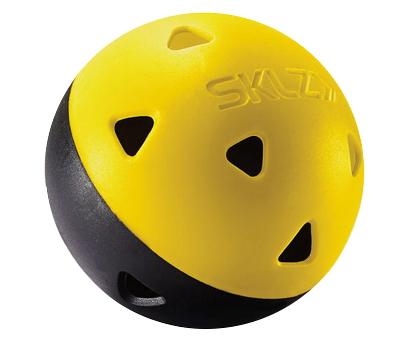 12pc SKLZ Impact Practice/Training Pop Back Golf Balls Strong/Durable YEL/BLK