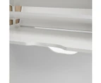 3 Drawer Wooden Shoe Cabinet - Oak/White