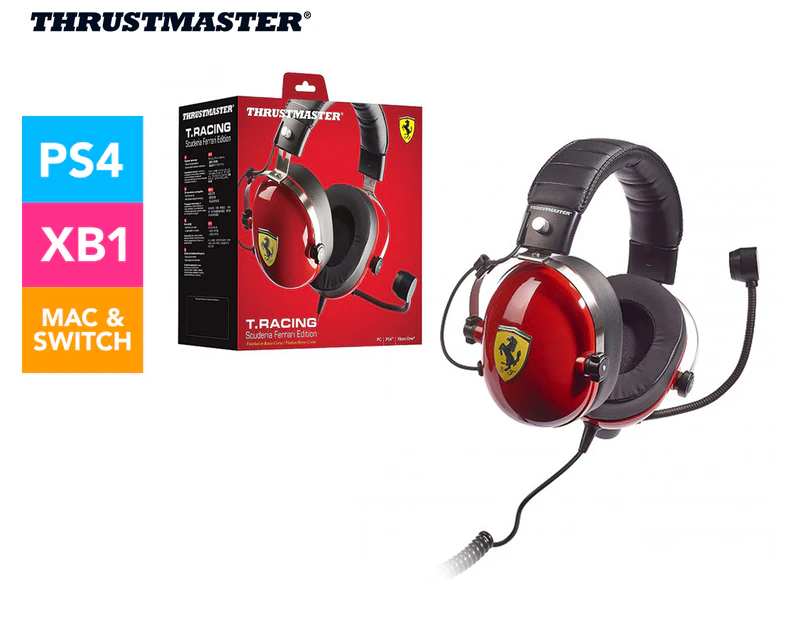 Thrustmaster T-Racing Scuderia Ferrari Gaming Headset