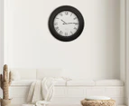 Cooper & Co. 60cm Jumbo Quartz Wall Clock - Black