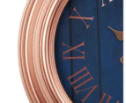 Cooper & Co. 60cm Jumbo Quartz Wall Clock - Copper/Navy