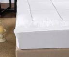 Royal Comfort 1000GSM Memory Mattress Topper Cover Protector Underlay