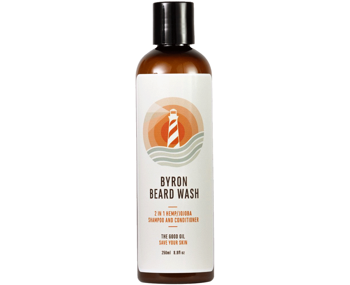 Byron Bay Beard Wash - 250ml -  - Beard Moisturizer Treatment