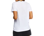 Bonds Women's Crew Tee / T-Shirt / Tshirt - Nu White