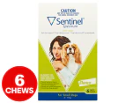 Sentinel Spectrum Flea & Worm Control For Small Dogs 4-11kg 6pk