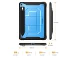 WIWU C-Luo Shockproof Hard Case Kickstand With Pencil Cap Holder For 9.7" iPad Air 2/iPad Pro 9.7-Light Blue 2