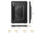 WIWU C-Luo Shockproof Hard Case Kickstand With Pencil Holder For 9.7" iPad 2017/2018-Black 2