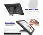 WIWU C-Luo Shockproof Hard Case Kickstand With Pencil Holder For 9.7" iPad 2017/2018-Black 3