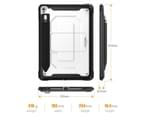 WIWU C-Luo Shockproof Hard Case Kickstand With Pencil Holder For 9.7" iPad Air 2/iPad Pro 9.7-White 2