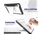 WIWU C-Luo Shockproof Hard Case Kickstand With Pencil Holder For 9.7" iPad Air 2/iPad Pro 9.7-White 3