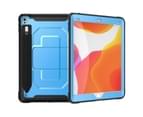 WIWU C-Luo Shockproof Hard Case Kickstand With Pencil Cap Holder For 9.7" iPad 2017/2018-Light Blue 1