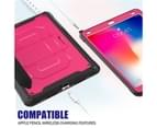 WIWU C-Luo Shockproof Hard Case Kickstand With Pencil Holder For iPad Air 10.5/iPad Pro 10.5-Rose Red 7