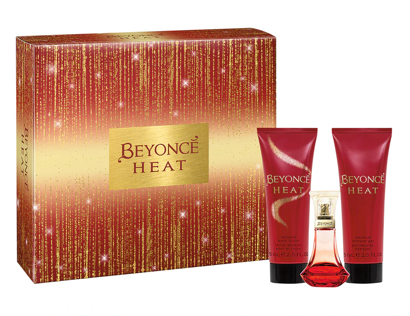 Beyoncé Heat For Women 3-Piece Perfume Gift Set