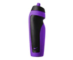 Nike 600ml Water Bottle Training Hydration Sports Drink BPA Free Vivid Purple