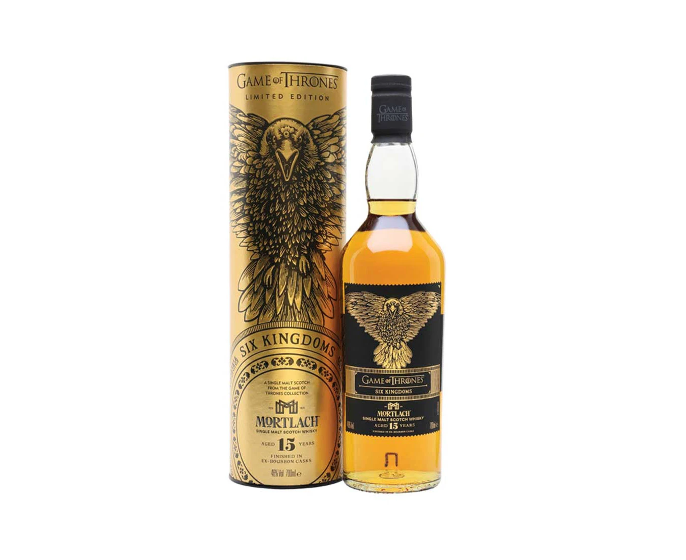 Game of Thrones Six Kingdoms Mortlach 15 Year Old 700ml @ 46% abv