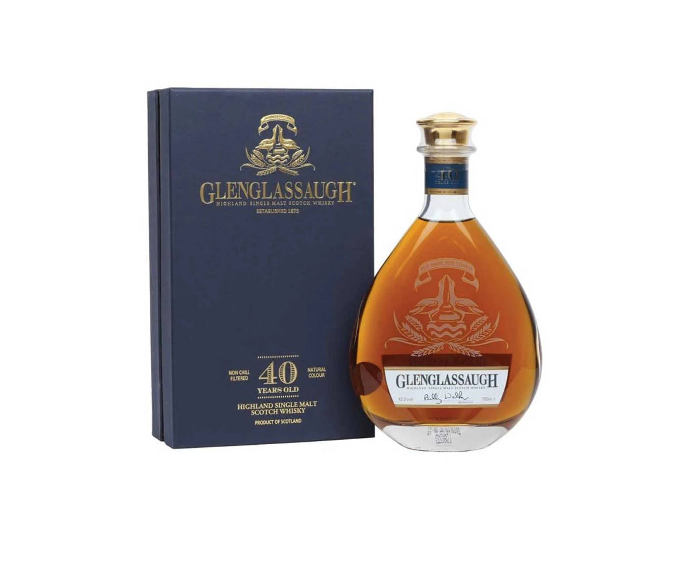 Glenglassaugh 40yr Deluxe 42.5% 700 ml @ 42.5 % abv