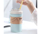 Reusable Bamboo Coffee Cup/Travel Mug - Blue