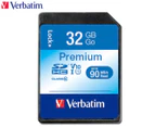 Verbatim 32GB Class 10 Premium SDHC Card