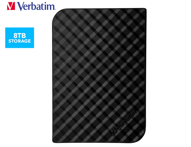 Verbatim 8TB Store 'n' Go USB 3.0 Hard Drive - Black