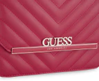 GUESS Mona Logo Crossbody Bag - Red Quilt