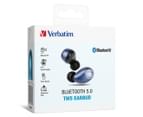 Verbatim Bluetooth 5.0 Wireless Earbuds - Blue 6