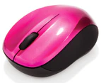 Verbatim Go Nano Wireless Computer Mouse - Hot Pink