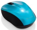 Verbatim Go Nano Wireless Computer Mouse - Caribbean Blue 3