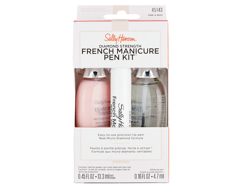 Sally Hansen Diamond Strength French Manicure Pen Kit - Pink-A-Boo