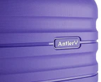 Antler Juno II 55cm Carry On Hardcase Spinner Luggage/Suitcase - Purple