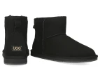 Australian Shepherd Unisex Mini Classic Ugg Boots - Black