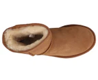 Australian Shepherd Unisex Mini Classic Ugg Boots - Chestnut