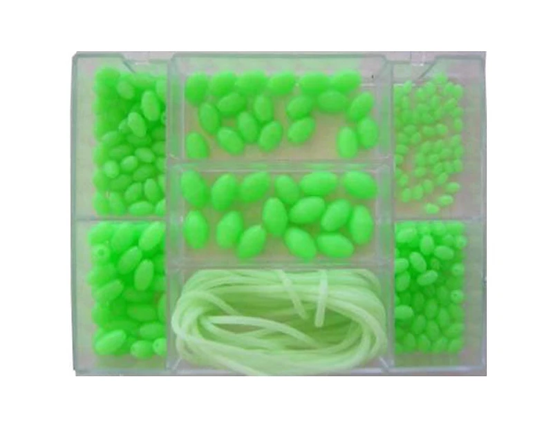 Surecatch Lumo Fishing Beads and Tube Kit - 206 Pcs in Tackle Box