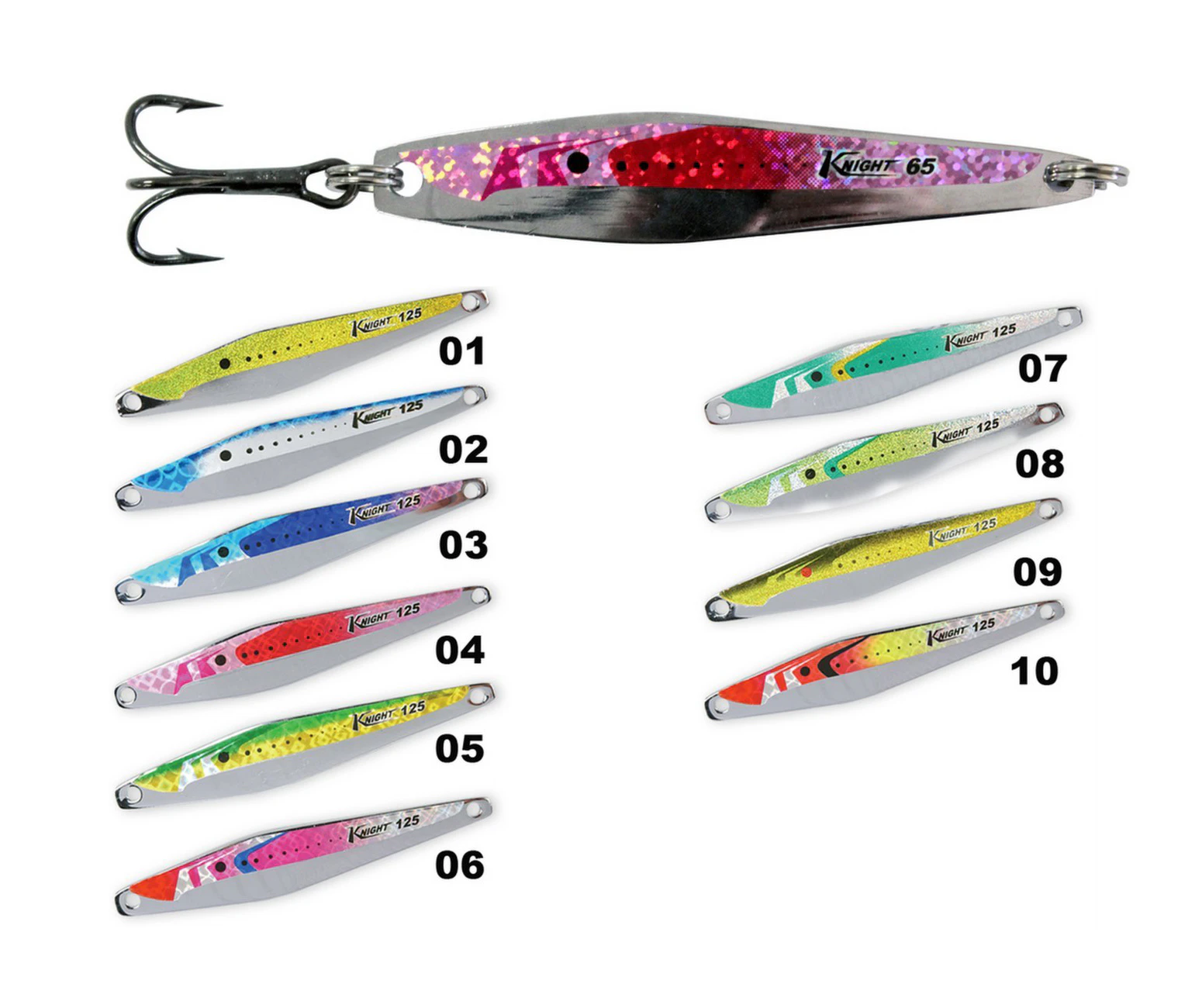 20gm Surecatch Knight Metal Fishing Lure - Jigging- Spinning or Trolling Lure (Colour #10)