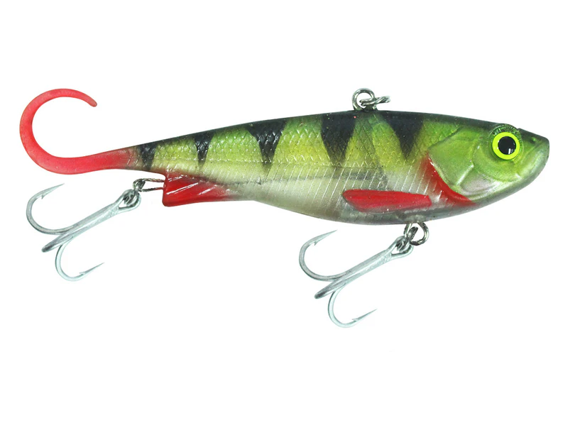Zerek Lure Fish Trap 95mm 23g Soft Vibe Fishing Lure #Redfin/R
