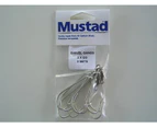 Mustad Ganged Fishing Hook Deluxe - 3 Sets superfine Kendal Kirby