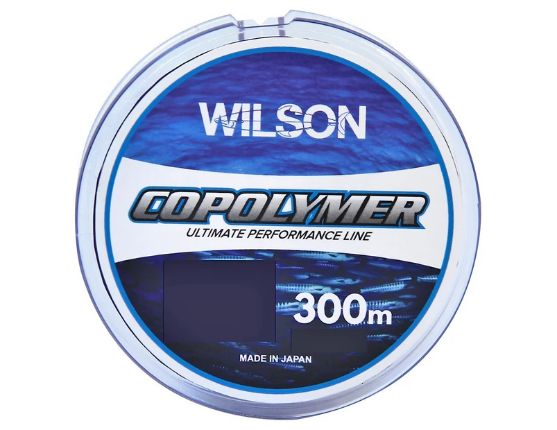 300m Spool of Blue Wilson Copolymer Fishing Line [Breaking Strain: 12lb]