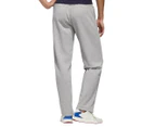 Adidas Men's Feelcozy Pants / Trackpants - Grey Heather/Black