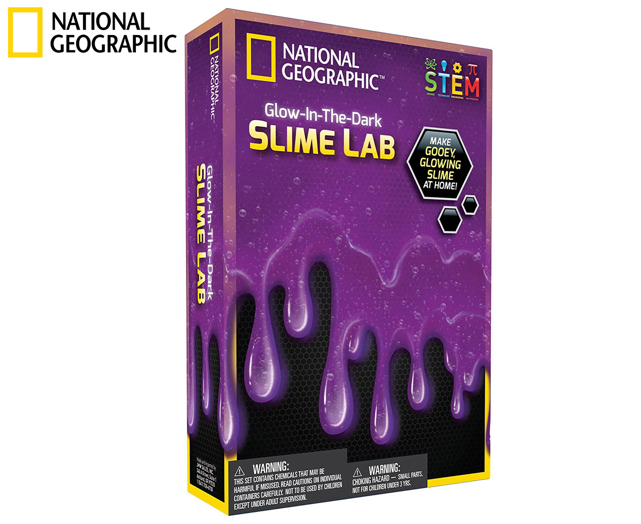 National geographic glow in best sale the dark slime lab