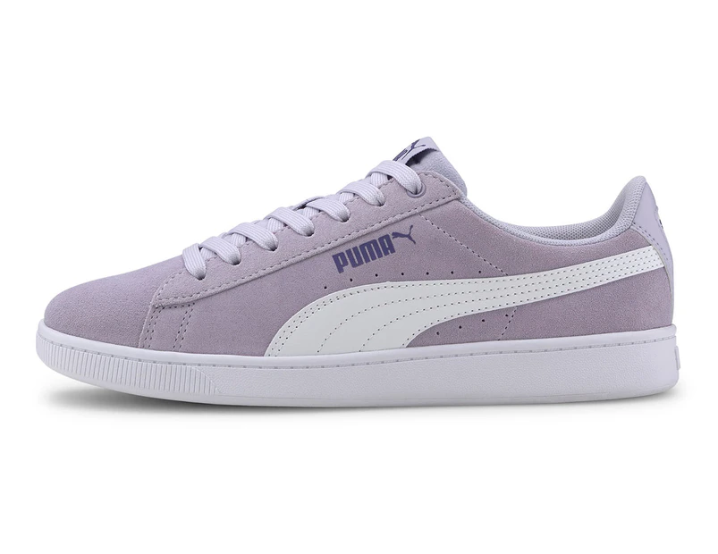 Puma Women's Vikky V2 Sneakers - Purple Heather/Puma White/Purple